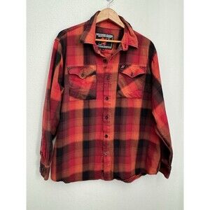 Milwaukee Leather Performance Flannel Shirt Jacket Red Men's 2XL Red Motorcycle